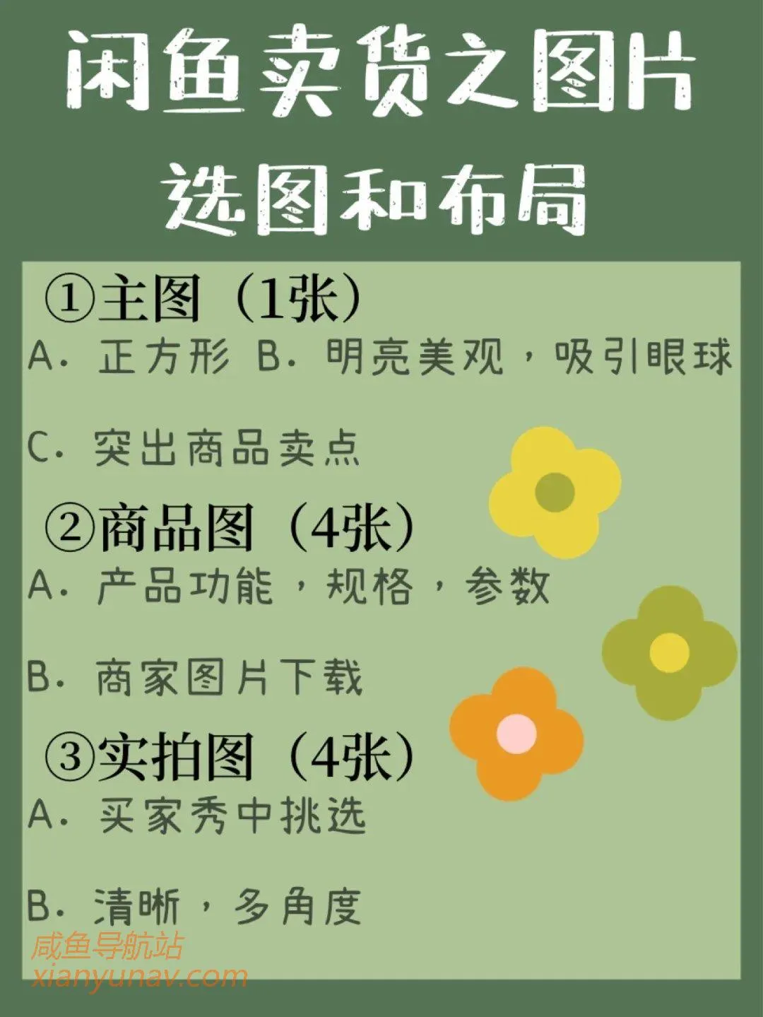 闲鱼卖货,怎么选主图?这样做转化高还好看!